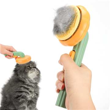 Self Cleaning Slicker Brush Dog Brush And Cat Brush Cat Hair Brush
