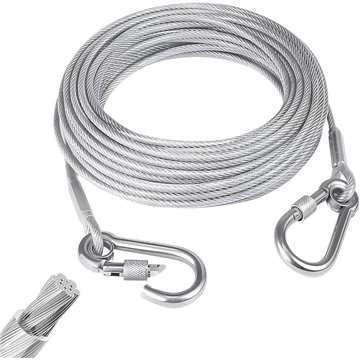 5 Meter Heavy Duty Multipurpose Stainless Steel Clothesline Rope