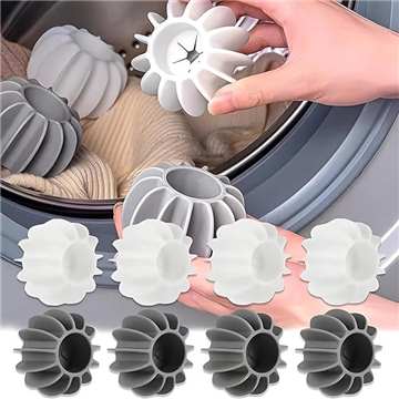 Laundry For Washing Machine Reusable Scrubbing Balls Cleaning And Carel